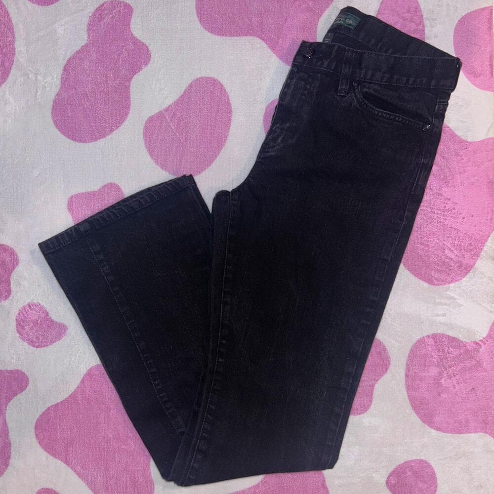 Black straight leg Ralph Lauren Lauren jeans Co women's size 4